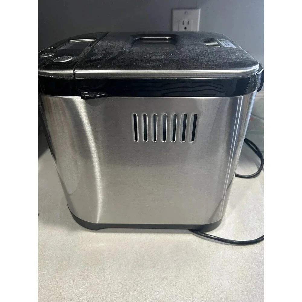 Kitchen In The Box BM01 15 in 1 2LB Stainless Steel Automatic Bread Maker